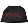 Mirage Pet Products Mirage Evil - Camicia per cani con strass, taglia S, colore: Nero