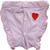 Doggydolly Mutandine per Cani in Cotone, Rosa, L - 0.1 kg