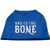 Mirage Pet Products Mirage Bad To The Bone - Camicia per cani, taglia M, blu