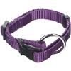 Kerbl Pet Kerbl 82150 Miami - Collare Regolabile con Chiusura a Clip per Cani, Viola, 15 mm, 30 x 45 cm, 1 Pezzo