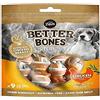 Fluval Zeus BetterBones, ossa da masticare per cani, avvolte con carne di pollo, al gusto rosmarino e timo, 7,5 cm