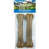 ARQUIVET - Osso pressato in pelle bovina 25 cm - Sacchetto da 2 unità - Rinforza i denti del cane