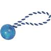 Nobby TPR Ball mit Seil blau 26cm