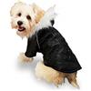 Pet Tribe PT72577 Pettribe Giubbotto Seattle 20 Cm, Nero