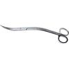 Dupla 80020 Scaper's Tool Edelstahlschere, Gebogen, 235 x 4 mm