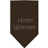 Mirage Pet Products Mirage Home Wrecker - Bandana con strass, misura grande, colore: Cacao