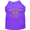 Mirage Pet Products - Camicia per cani dorata, XXXL, viola