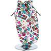 Trilly Tutti Brilli 15-CIPRESSOBIAXL Cipresso Felpa Stampa Music Fun Love Summer, XL, Bianco