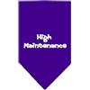 Mirage Pet Products Mirage - Bandana per animali domestici, alta manutenzione, colore: Viola