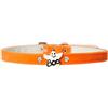 Mirage Pet Products Mirage Ghost Charm Collar, 40,6 cm, arancione/velluto