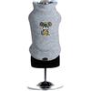 Trilly Tutti Brilli TulliogriXS Tullio Felpa con Applicazione Termica e Tasca, XS, Grigio