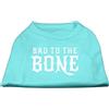 Mirage Pet Products Mirage Bad To The Bone - Camicia per cani, taglia L, colore: acqua