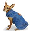 Pet Tribe PT72573 Pettribe Giubbotto West Coast Jeans