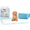 Italian Bed Linen Tappetini Igienici Assorbenti per Cani e Gatti 60x60 cm - 5 Strati Super Assorbenti, Antiodore e Antifuga Liquidi con Adesivi - Traversine Educazione Addestramento Cuccioli (Neutro, 10 Pezzi)