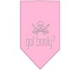 Mirage Pet Products Got Booty Rhinestone Bandana, piccola, rosa chiaro