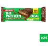 Enervit Box 25 The Protein Deal Protein bar Crunchy Hazelnut 25x55 g - Barrette proteiche(20 g) low sugar