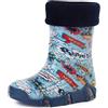 Ladeheid Stivali in Gomma Bambino e Bambina Swk 05 (Blu Auto, 23/24 EU)