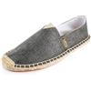 Kentti Espadrilles - Scarpe da donna classiche in denim, 26 beige, 39 EU