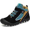 Mishansha, scarpe sportive per bambini, con chiusura in velcro, per trekking e camminate, Rosa (4a rosa), 29 EU