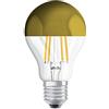 OSRAM LED Retrofit CLASSIC A Mirror Lampadina LED, Attacco: E27, Bianca Calda, 2700 K, 7 W, Equivalenti a 50 W, LED Retrofit CLASSIC A Mirror, Chiaro, Taglia Unica