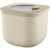 Guzzini Store&More Kitchen Active Design Contenitori Ermetici Alti per Frigo/Freezer/ Microonde (S), 12.2 x 12.2 x 9.8 cm, Marrone (Clay)
