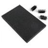 Sizzix 660514 Brush & Foam Pad per Fustelle Wafer-Thin, Acciaio Inossidabile, Bianco, 11.4 x 17.8 x 3.2 cm