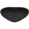 Ballarini Patisserie Stampo Cuore, Alluminio, Nero, 25 x 25 cm
