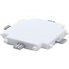 Paulmann 99966 Lampada per mobili Clever Connect connettore a X Border 12V lampada per armadi bianco opaco luce per armadi plastica lampada da cucina