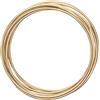 Vaessen Creative Filo di Ferro Modellabile da 3 m x 3 mm Light Gold - Filo Flessibile per Creazioni Floreali, Realizzazione di Gioielli e Modellismo