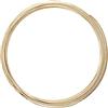 Vaessen Creative Filo di Ferro Modellabile Embossing Piatto da 5 m x 1 mm x 5 mm Light Gold - Filo Flessibile per Creazioni Floreali, Realizzazione di Gioielli e Modellismo