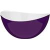 PREMIER Housewares 0805300 Ciotola Piccola di Plastica, Viola/Bianco