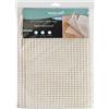 Venilia Parapetto per tappeti Venigrip, Tappetino Antiscivolo per tappeti, sottostrato di Moquette Antiscivolo, tagliabile, PVC, Bianco, 60 x 120 cm, 54168