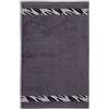 Möve for frottana Shadow - Asciugamano per ospiti, 30 x 50 cm, 100% cotone, colore grigio pietra (stone)