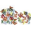 Rayher Lettere E Numeri Feltro, Assortiti, 4 Cm, 5 Colori, Busta Mista Ca.230 Pz, 5324549