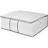 Compactor Borsa Porta Piumone World of Storage Life, 68.5x58.5x25.5 cm, Bianco
