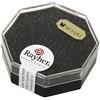 Rayher Rocailles-Delica,1,6 Mm Ø, Nero, 6G, Metal.Opache,Scat., 14761576