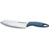 Tescoma 863049 Presto Coltello Giapponese, Acciaio Inossidabile, Blu, 20 cm, 1 Pezzo