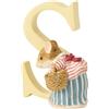 Enesco A5011 Beatrix Potter, La Signora Tittlemouse con la lettera S, Statuetta