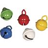 Rayher 25086000 metallo campanelle, 19 mm di diametro, SB - BTL, 5 pezzi, multicolore