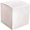 Rayher 67323102 Scatola pieghevole, bianco, 10x10x10cm, set 6pz