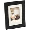 walther design Nero 20 x 20 cm Home Cornice in Legno HO220B