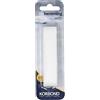 KORBOND Nastro termoadesivo per orli 10 m x 2 cm, orlo svelto senza cucire per pantaloni, jeans e tende, bianco