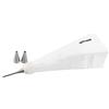 FMprofessional 21508.0 Set da sac a Poche Cotone/Pu, Tessuto, Bianco, cm