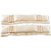 Prym - Spalline Imbottite, Gold Zack, 30mm, Bianco, 2 Pezzi
