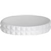 MSV poliresina Mosaik-Supporto per Sapone, Colore: Bianco