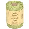 Everlasto - Rocchetti da 50 m, in morbido cotone colorato, per macramè, 4 mm circa, colore: verde oliva