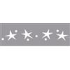 Rayher Punzonatore per Bordature - Stelle, Adatto per Cartoncino Fino A 200G/M², 89752000