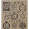 La Boîte à Broder COU039LN - Stoffa Stampata, Montres, Lino Naturale