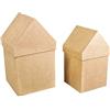 Rayher Box Case Cartapesta, Fsc Recycled 100%, 2 Pz: 13,3X13,3X23Cm + 11,5X11,5X20Cm, 67216000