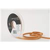 Berisfords Nastro double face in poliestere satinato, oro antico, 5 mm